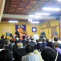 2014大阪弁才天の御寺へ絵画御奉納